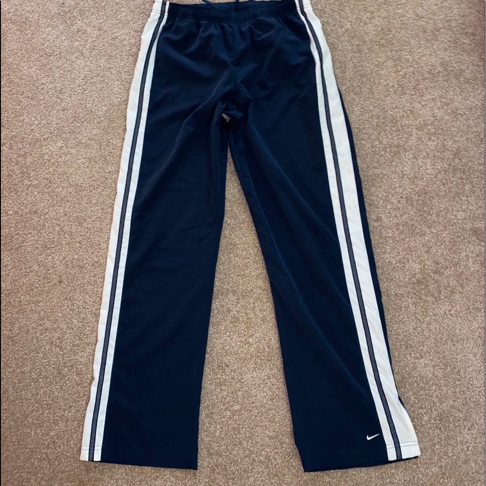 nike woven bootcut pants